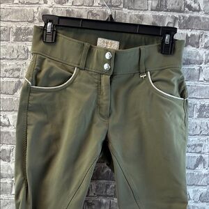 HORXE Olive Green Pants